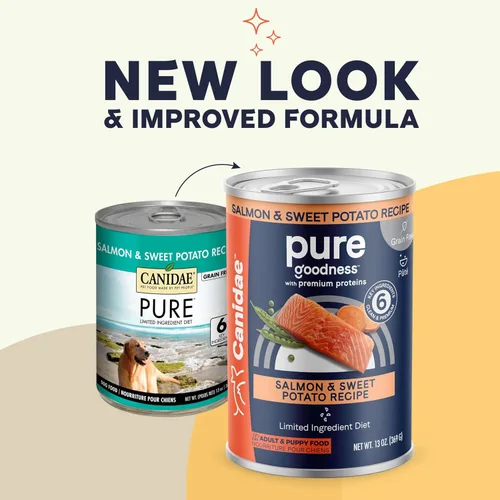Miniatura 2 de Canidae Alimento húmedo puro sin granos para perros, nutrición equilibrada para apoyar la salud de todo el cuerpo de los perros, rica en proteínas e