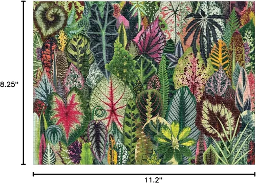 Miniatura 5 de Galison, Puzzle Planta de interior Selva 1000 Pieza
