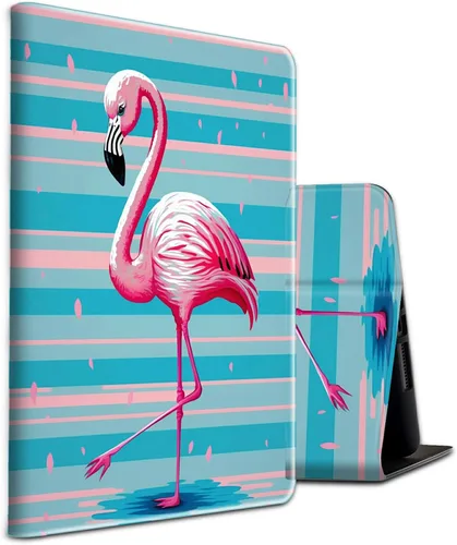 Miniatura 87 de Funda para tablet Fire 7 (12ª generación, versión 2022), delgada, a prueba de golpes, delgada, de piel sintética, con función de apagado/encendido
