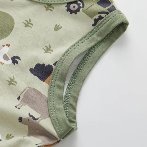 Miniatura 186 de pureborn Mameluco de algodón súper suave para bebés niños y niñas de 0 a 24 meses
