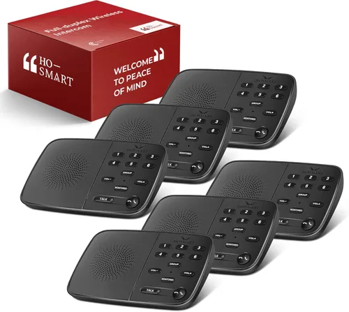 Miniatura 14 de Hosmart UltraSpeak - Intercomunicadores inalámbricos para el hogar, edición navideña, sistema de intercomunicación para uso doméstico
