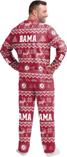 Miniatura 3 de FOCO - Conjunto de pijama familiar a juego con estampado llamativo del equipo de la NCAA, para unisex-adulto