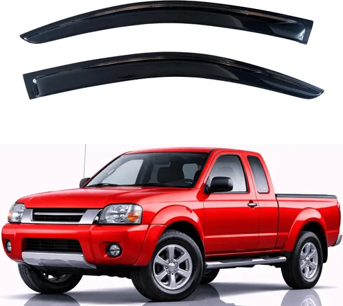 Miniatura 97 de KPY Moldura deflectora de viento para ventana con protección para lluvia, Chevy Tahoe/GMC Yukon 1995-2000, Suburban C/K1500/2500/3500 1992-2000