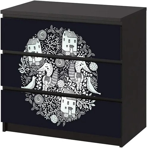 Miniatura 21 de Alwayspon - Calcomanías autoadhesivas para aparador, despegar y pegar, para muebles, removible