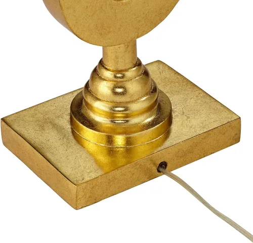 Miniatura 8 de Possini Euro Design Judith - Lámpara de mesa de lujo moderna de mediados de siglo, 28.75 pulgadas de alto, tela negra dorada, rectangular