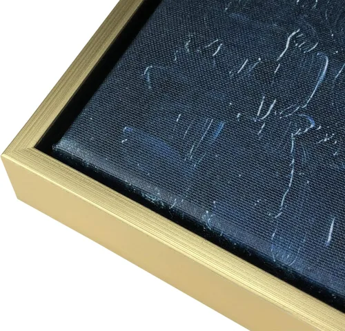 Miniatura 7 de Wieco Art – Impresiones en lienzo enmarcadas Giclee de La noche estrellada sobre el Ródano, cuadros de Van Gogh, reproducción de pinturas