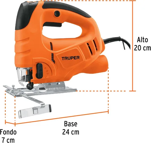 Miniatura 2 de TRUPER CALA-A3 - Sierra caladora de servicio medio de 550 W