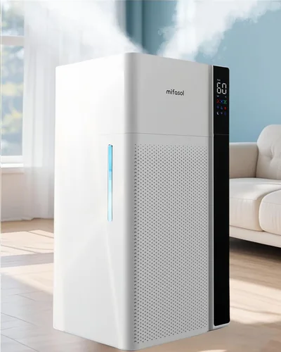 Miniatura 8 de Mifasol Humidificador de niebla cálida y fría para habitación grande, humidificadores de 5.3 galones/20 litros para el hogar, 1500 pies cuadrados
