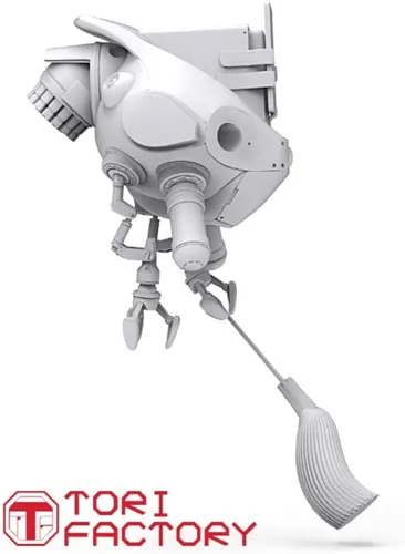 Miniatura 5 de Tri-Factory CY-05A 1/35 Cyberpunk Series Collie Drone, Freestanding Drone, Chasing Livestock from The Sky, Resin Kit