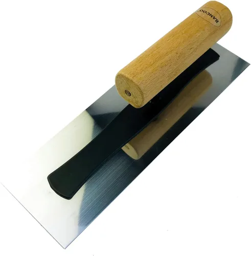 Miniatura 7 de Paleta de acero inoxidable de cabeza puntiaguda - Hoja pequeña ultrafina súper elástica - Herramienta de acabado de yeso, alisado y desnatado