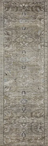 Miniatura 9 de Loloi - Alfombra decorativa Layla Collection LAY-13 Antiguo/Musgo, 2 pies 3 pulgadas x 3 pies 9 pulgadas, 0,33 cm de espesor, alfombra acento suave