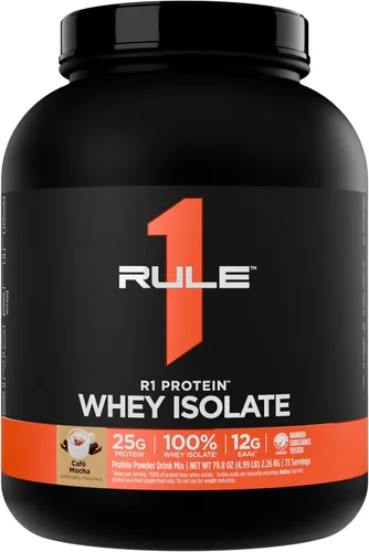 Miniatura 21 de Rule 1 R1 Proteína de suero aislada - con 25g de proteína y 6g de BCAA exclusivamente de fuentes aisladas e hidrolizadas para la recuperación