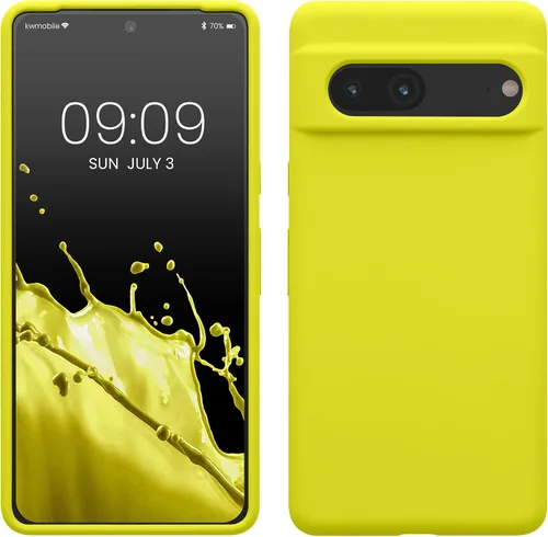 Miniatura 26 de kwmobile Funda compatible con Google Pixel 7 - Funda de silicona TPU con acabado suave - Piedra antigua