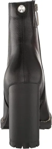 Miniatura 3 de Karl Lagerfeld Paris Women's Leather Peppy Lug-Sole Zip-up Fashion Boot