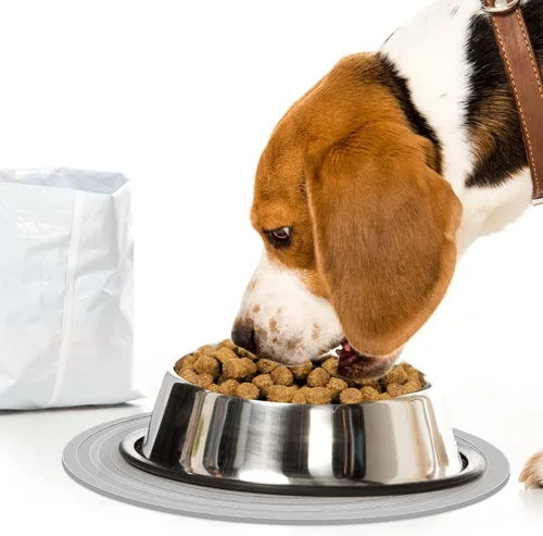 Miniatura 5 de Tapete de silicona de 2 piezas de comida para mascotas para perros y gatos, mantel individual para evitar el desbordamiento de alimentos y agua