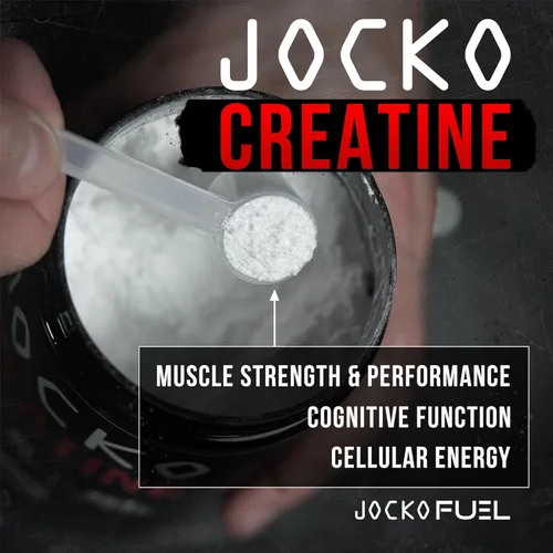 Miniatura 4 de Jocko Fuel Paquete de gimnasio - Creatina + Nitro Pop Polvo de preentrenamiento (paquete de 2) Suministro para 30 días