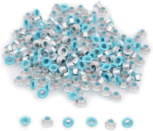 Miniatura 11 de Ojales Quicklet de aluminio de 0.118 in/1/8, álbum de recortes, cumpleaños, boda, tarjeta de felicitación de bebé, manualidades, etiqueta de Plata