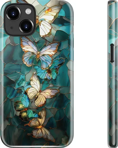 Miniatura 122 de Goodon para iPhone 17 Pro, Funda Estética de Gato Negro y Niña Naranja, Compatible con Magsafe, Funda Protectora Retro Única y Moderna de Silicona