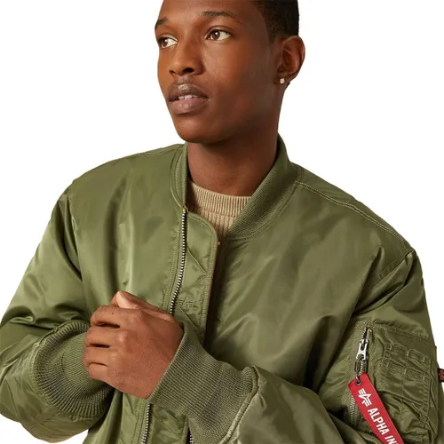 Miniatura 4 de Alpha Industries MA-1 chaqueta de aviador para hombres.