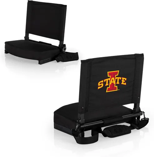 Miniatura 31 de PICNIC TIME NCAA Georgia Bulldogs Gridiron - Asiento de estadio, ligero, silla plegable portátil para gradas y bancos, (negro)