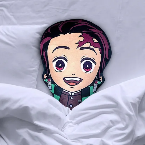 Miniatura 3 de Demon Slayer Tanjiro - Almohada de personaje PAL-O de 20 pulgadas