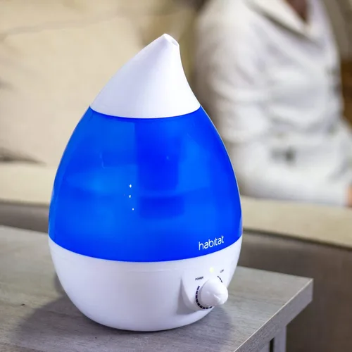 Miniatura 6 de Habitat Humidificador ultrasónico de niebla fría con tanque grande de 2.5 L, humidificador silencioso con luz LED para dormitorio, 24 horas
