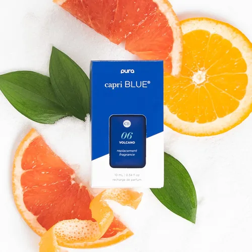 Miniatura 2 de Capri Blue Pura Smart Home - Recambios de difusor enchufable – Volcán con un aroma tropical y cítrico – Recambios de difusor de aromaterapia