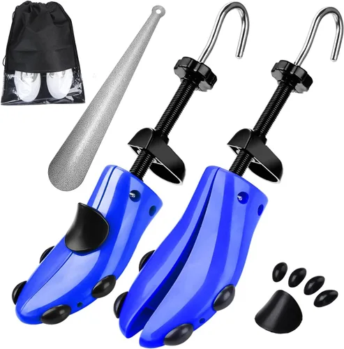 Miniatura 15 de eachway - Estirador de zapatos para hombre y mujer, ajusta el largo y ancho del calzado, para tallas de hombre de EE. UU. de 10 a 13.5