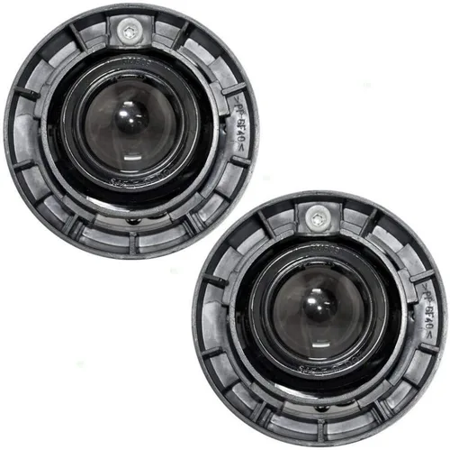 KarParts360 Para 2005 06 07 08 2009 Pontiac G6 Conjunto de luz antiniebla para conductor y pasajero lado par con bombillas de repuesto para