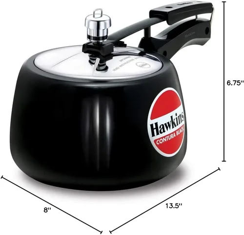 Miniatura 3 de Hawkins Olla a presión anodizada dura de 3 litros Contura