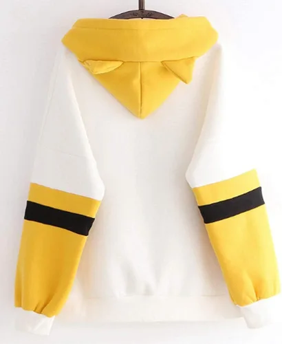 Miniatura 3 de Sudadera con capucha para mujeres y adolescentes, diseño animé de animales estilo cosplay