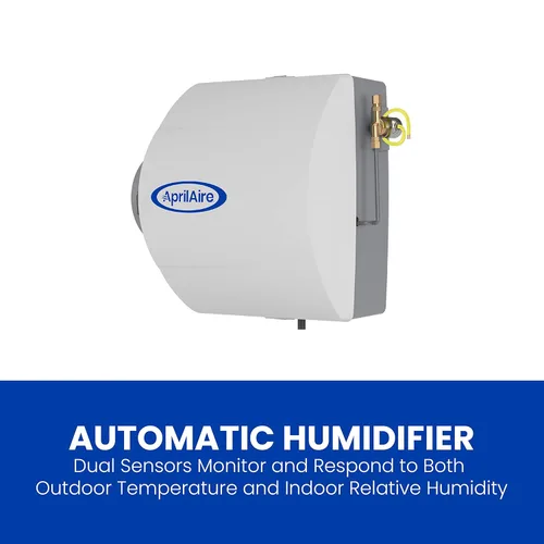 Miniatura 2 de AprilAire 600 Humidificador para toda la casa, humidificador automático de alta salida para conectar al sistema de ventilación, humidificador