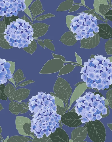 Papel tapiz floral despegar y pegar autoadhesivo de hortensias, papel de pared estilo campo francés color crema, papel tapiz adhesivo para