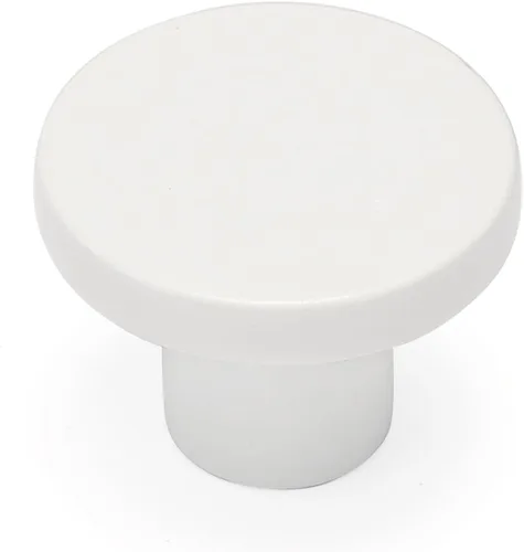 Miniatura 20 de Ravinte 1 paquete de pomos para gabinete negros, pomos redondos para cocina, tiradores para cajones de vestidor, tiradores para puertas de armario