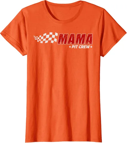 Miniatura 60 de Mama Pit Crew Race Car Birthday Family Matching Pit Crew Camiseta