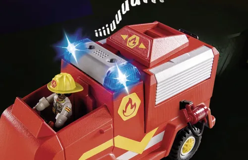 Miniatura 4 de Playmobil Duck On Call - Vehículo de emergencia de la brigada de bomber