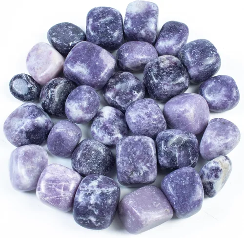 Miniatura 14 de Crocon Piedra lunar arcoíris de 1 libra, piedras y cristales a granel de más de 2000 quilates, kit de cristal natural para curación de Reiki pulido