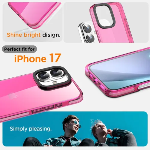 Miniatura 298 de AICase Funda protectora para iPhone 16 compatible con iPhone 16, delgada, ligera, transparente [no amarillenta] Diseño vibrante