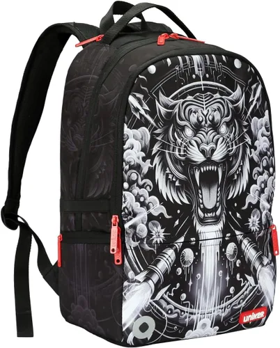 Miniatura 16 de Mochila de viaje para portátil, mochila de grafiti para el trabajo, mochila de diseñador para portátil de 15.6 pulgadas, bolsa resistente al agua