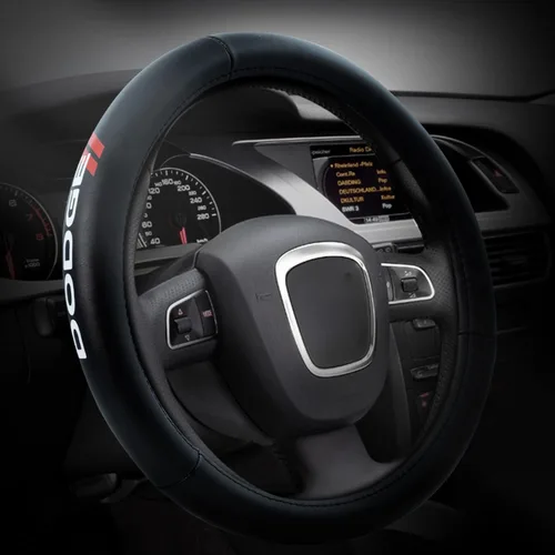 Miniatura 7 de Plasticolor 006790R01 Dodge/ Funda de volante de cuero genuino
