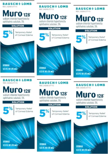Miniatura 9 de Bausch & Lomb Muro 128 Solución 5% 0.5 fl oz (Paquete de 2)