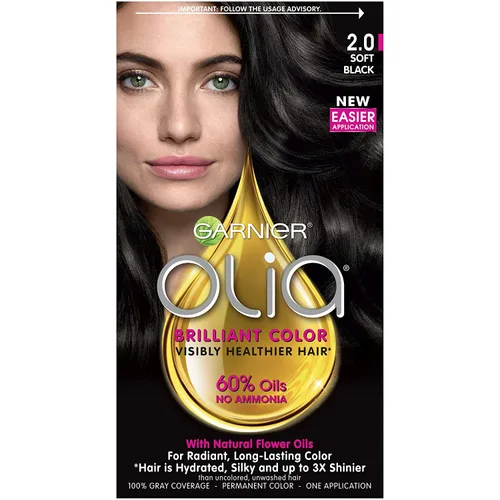 Miniatura 32 de Garnier Olia Tinte de cabello sin amoníaco [5.60] rojo granate medio, 1 unidad 5.6 Rojo granate medio
