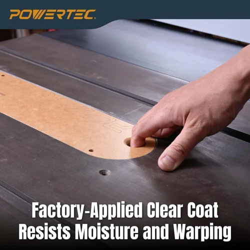 Miniatura 6 de POWERTEC Table Saw Insert Compatible with Cast Iron Table Saw