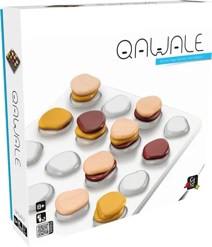 Qawale - de los creadores de Quoridor | Mensa Select | Juego de mesa de estrategia abstracto galardonado de madera para niños y adultos |