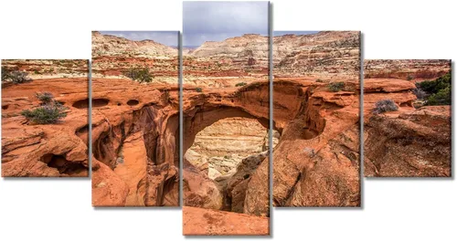 Miniatura 85 de Obra de arte para las paredes del hogar, póster del Parque Nacional del Arrecife Capitolio, impresiones sobre lienzo, imágenes de Utah, Estados