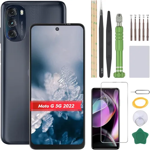 Pantalla para Motorola Moto G 5G 2022 Reemplazo de pantalla LCD para Motorola Moto G 5G XT2213-3 XT2213DL XT2213 Pantalla táctil digitalizador
