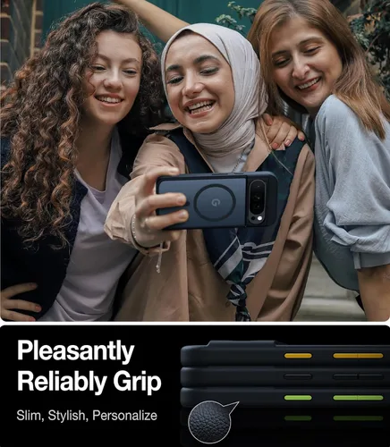 Miniatura 6 de TORRAS Funda magnética mejorada a prueba de golpes para Google Pixel 9 Pro y funda Pixel 9, [compatible con MagSafe]