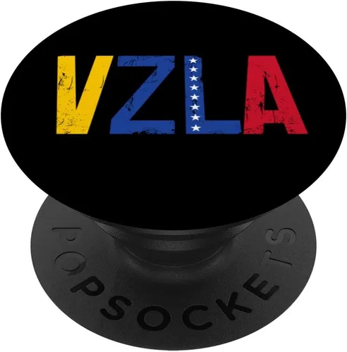 Miniatura 6 de Venezuela VZLA Vintage Pride Bandera Venezolana PopSockets MagSafe PopGrip para iPhone