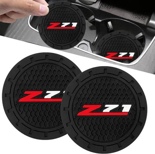 Miniatura 7 de Posavasos para portavasos de auto para Cadillac, portavasos de silicona empotrado, accesorios para interior de auto, 2.75 pulgadas, paquete de 2