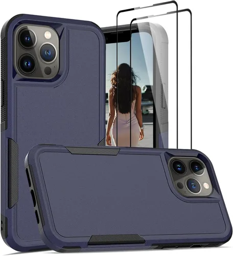 Miniatura 100 de Jeylly Funda para iPhone SE/Funda para iPhone 5S, Exterior de Plástico Duro que Absorbe Golpes + Interior de Silicona de Goma Defensor contra